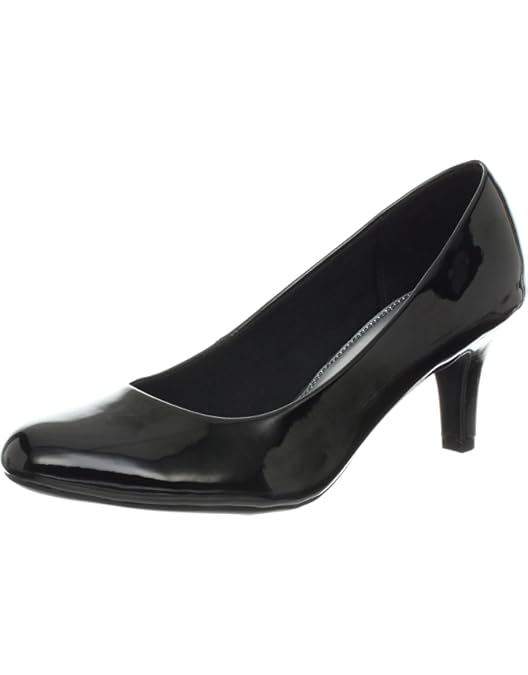 LifeStride Womens Parigi Pumps Black Micron 38.5 EU Wide: Buy